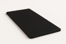 Raffia Rugs – Handmade Natural & Eco-Friendly Flooring in Black thumbnail 3