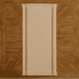 Raffia Table Runners – Handmade Natural Dining Decor in Beige thumbnail 3