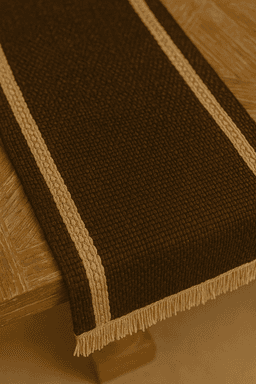 Raffia Table Runners – Handmade Natural Dining Decor in Brown thumbnail 1
